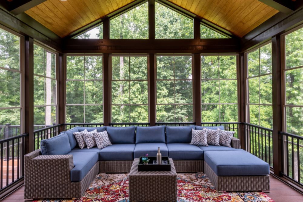 Picture of a Screened Porch Addition in Holly Springs NC